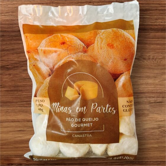 Pão de Queijo Gourmet feito com queijo canastra original de Minas Gerais
